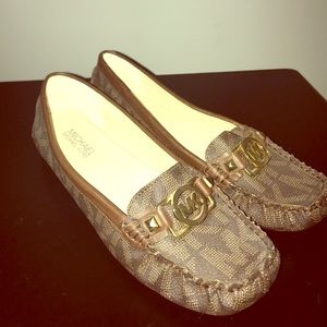 Michael Kors monogram flats